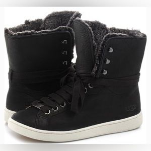 Ugg High Top Shearling Sneaker